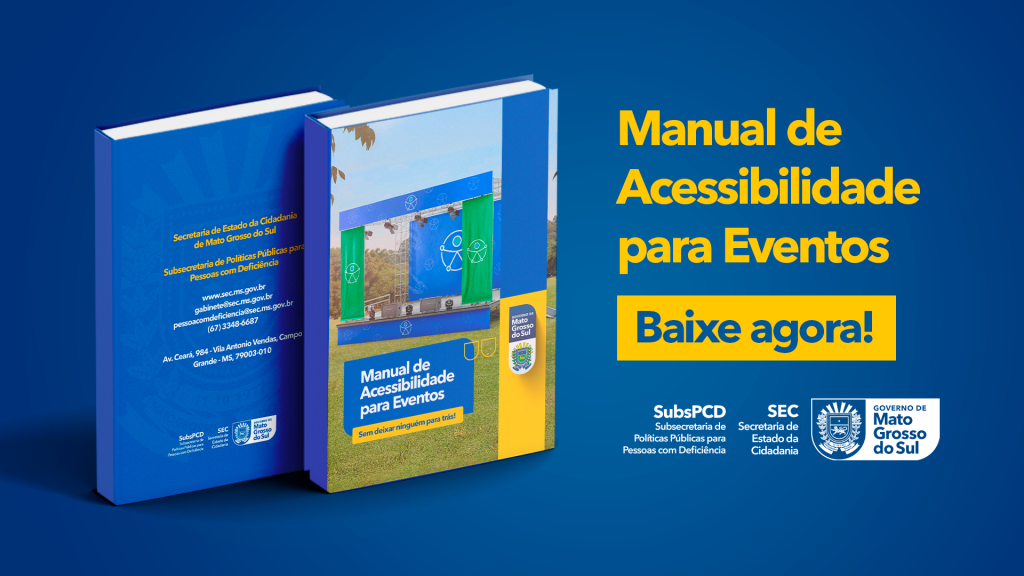 Imagem de Capa Manual de Acessibilidade para Eventos.